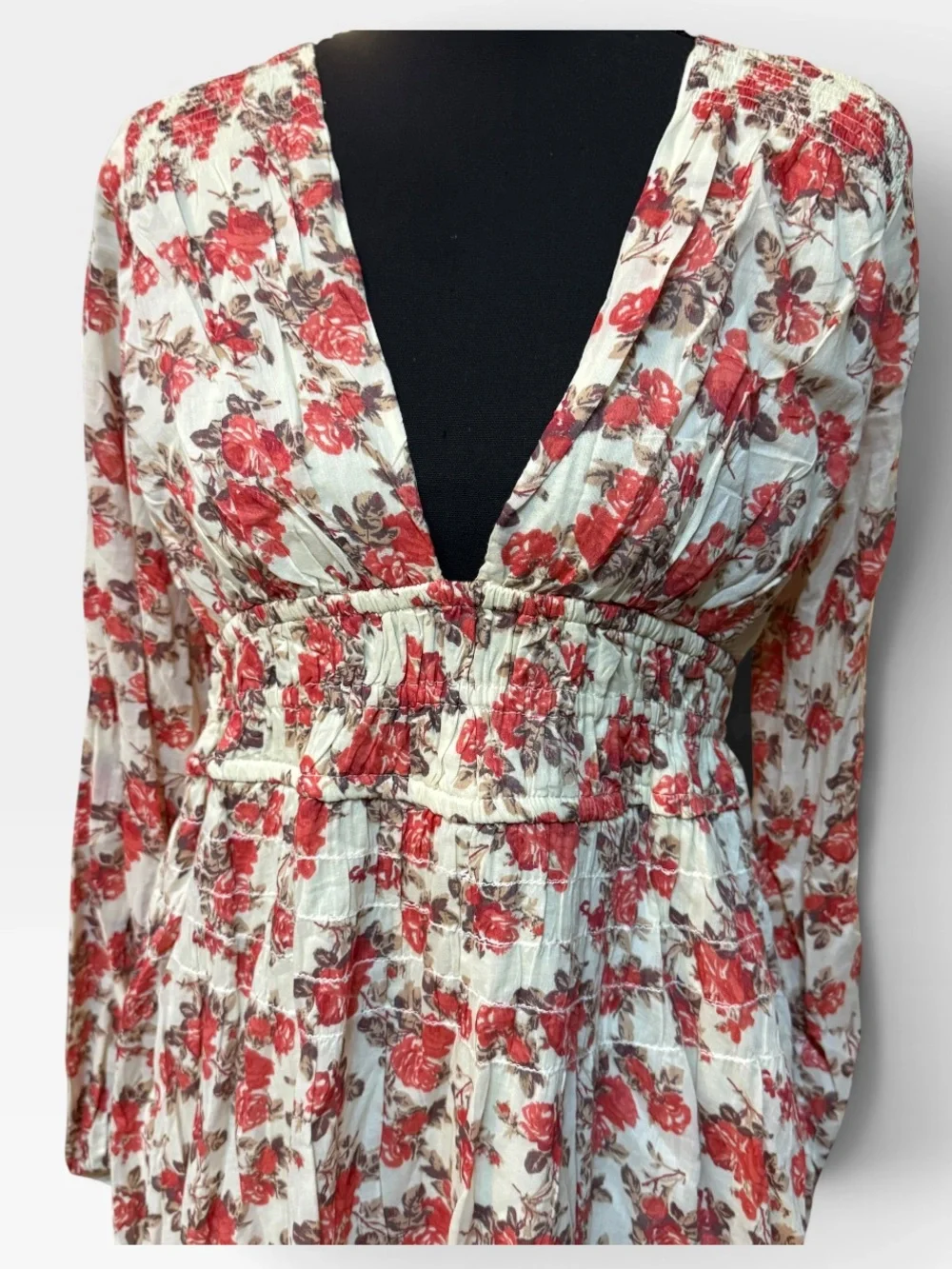 Free People Keep You Mine Printed Mini Dress Size XS